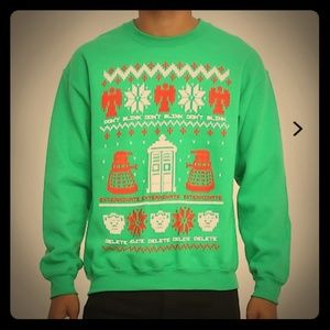 Doctor Who Ugly Christmas Sweater NWT